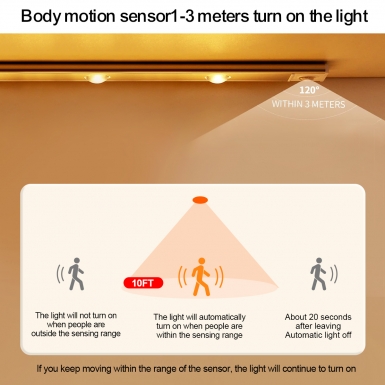 LED室内灯 - HCP252 人体感应三色橱柜灯